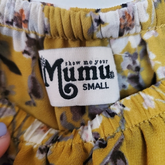 Show Me Your MuMu Triple Decker Romper Size Small - Picture 8 of 15